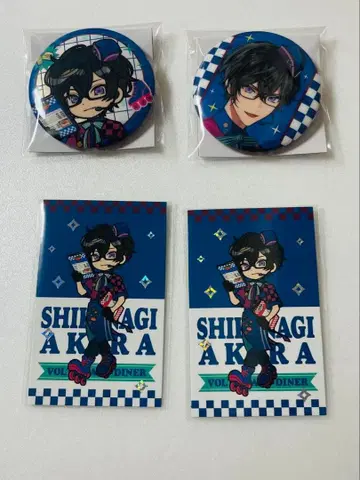 니지산지 사계절 아키라 VOLTA Days x Diner 카드/캔뱃지