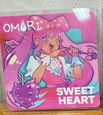 OMORI 스위트 하트 게이머 야키 코스터