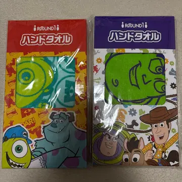 몬스터즈 잉크 & 토이 스토리 핸드 타월 세트