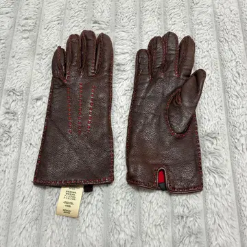 Eddie Bauer 가죽 그로브 장갑 스티치