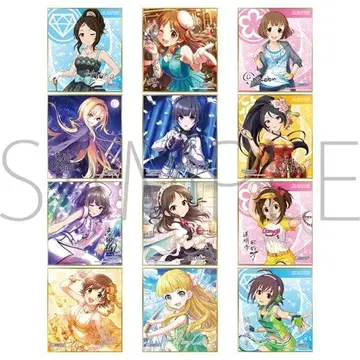 아이돌 마스터 신데렐라 걸스 미니 색지 컬렉션 1BOX 12팩 세트