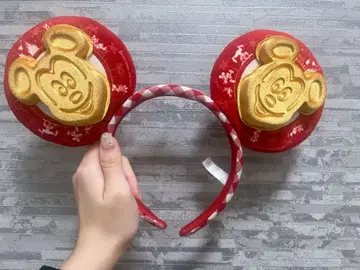 디즈니 와플 머리띠