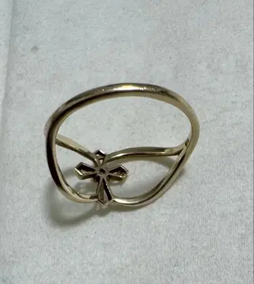 크로스 모티브 반지