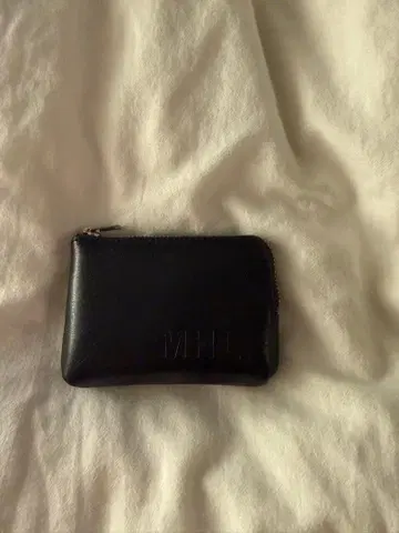 MHL 블랙 가죽 코인 케이스