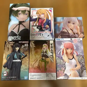 피규어 묶음 판매 6점