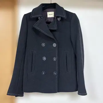 moussy 마우지 1 사이즈 네이비 피코트 안감 영국 심플