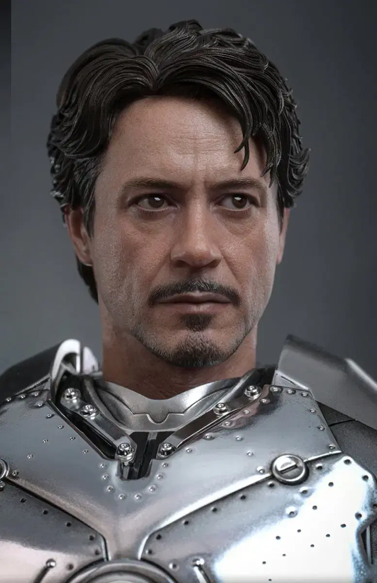 Hot Toys Iron Man Mark 2 2.0 Unmasked Head + Neck Ring