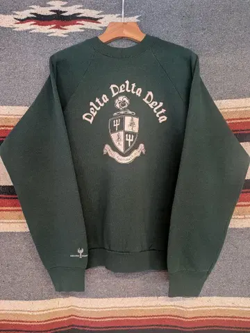 90s usa제 프룻 오브 더 룸 트라이델타 래글런 슬리브