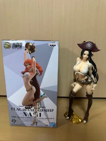 원피스 DIAMOND FLAG SHIP 나미 행콕 피규어
