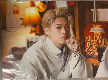 PSYCHIC FEVER 반다 타츠오미 친필 사인 패널