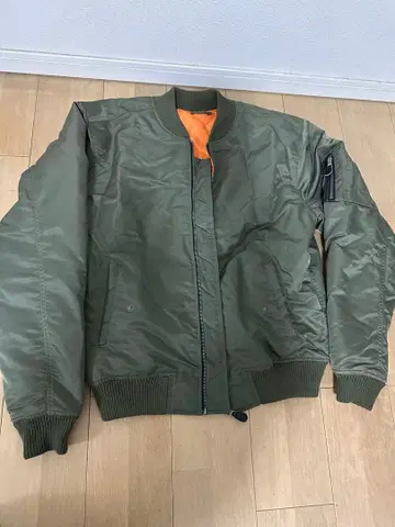 KONGOW MA-1 자켓 카키 아우터 스트릿 심플