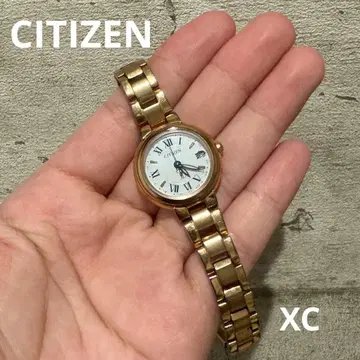 [ CITIZEN ] 시티즌 XC 크로스시 전파 솔라 여성용 손목시계