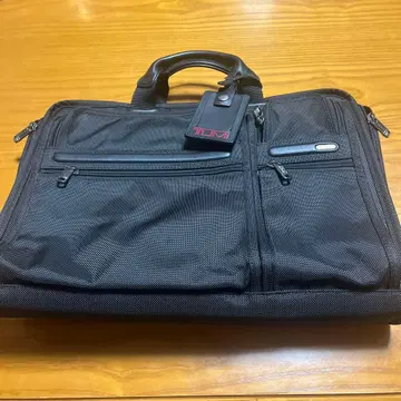 나일론 소재 블랙 비즈니스 백