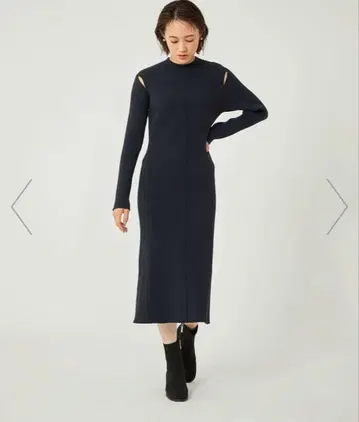 슬릿 니트 원피스