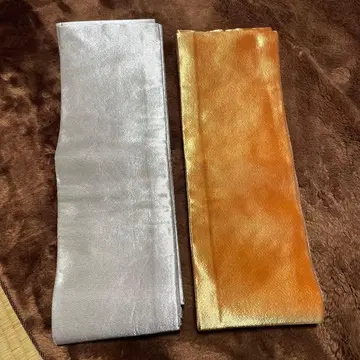 실버 골드 반폭 오비 2