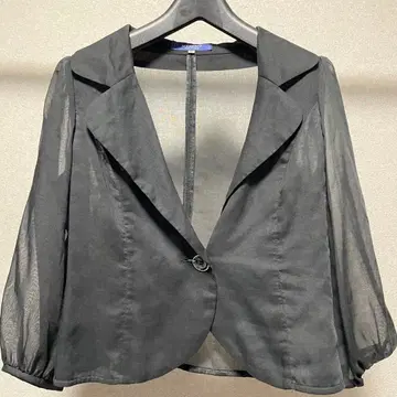 M'S GRACY 블랙 시스루 자켓 사이즈 40