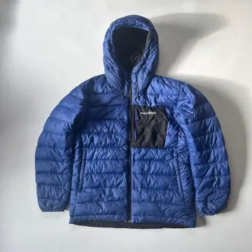몽벨 콜로라도 후드티 다운 자켓 블랙 블루 S