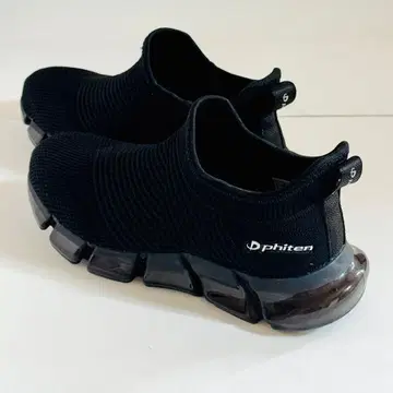 phiten 슬립온 스니커즈 5 블랙