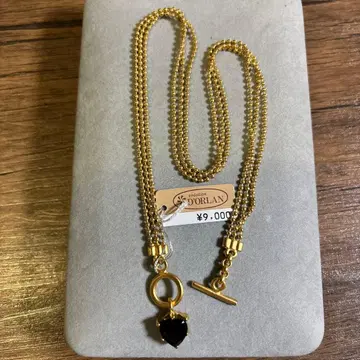 DORLAN 골드 하트형 목걸이