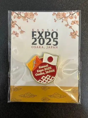 부탄 핀 배지 오사카 간사이 만박