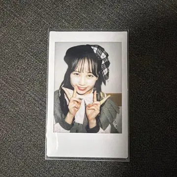 FRUITSZIPPER 마츠모토 카렌 프린트 폴라로이드