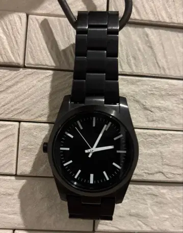 [ 단종품 ] 무인양품 VJ21-D212 블랙 쿼츠 시계