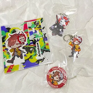 Arisakaaa 클레이지 라쿤 4세트