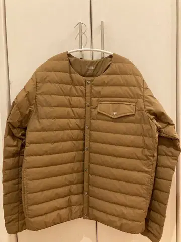 THE NORTH FACE 베이지 다운 자켓 M