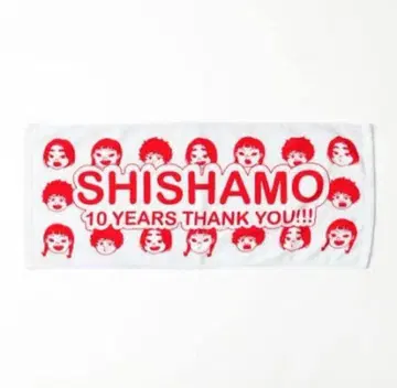 SHISHAMO 10주년 기념 타월
