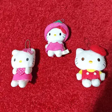 헬로키티 키링 3개 세트