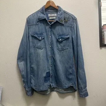 레미 레리프 REMI RELIEF 데님 셔츠 [ L 사이즈 ]