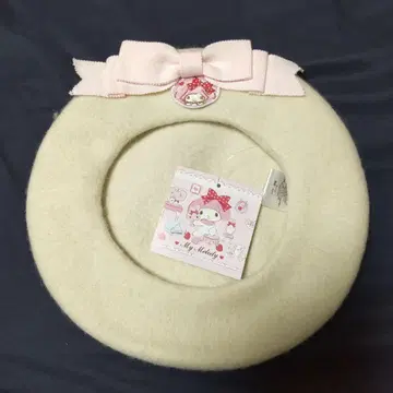 마이멜로디 리본 포함 베레모 산리오 택 포함