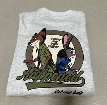 디즈니 주토피아 주디 닉 트레이닝복 얇은 소재