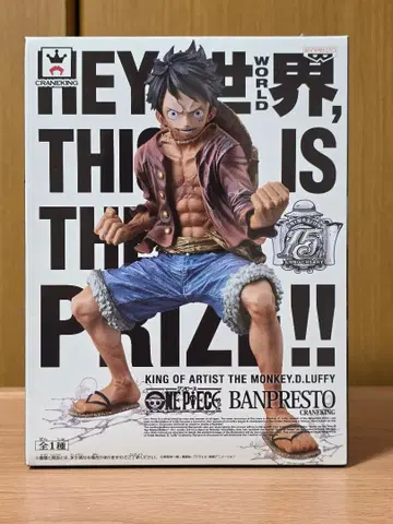 원피스 15주년 몽키 D 루피 피규어