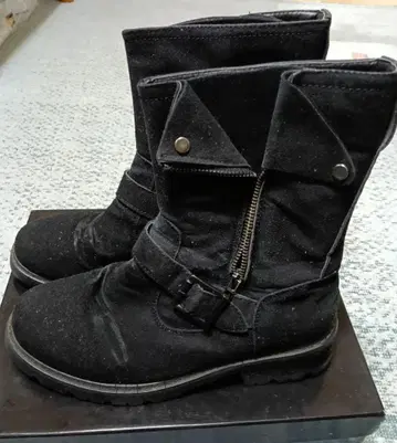 SEANA 스웨이드 엔지니어 부츠