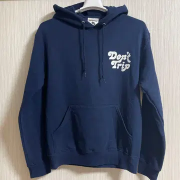 Free & Easy Don't Trip 후드티 네이비