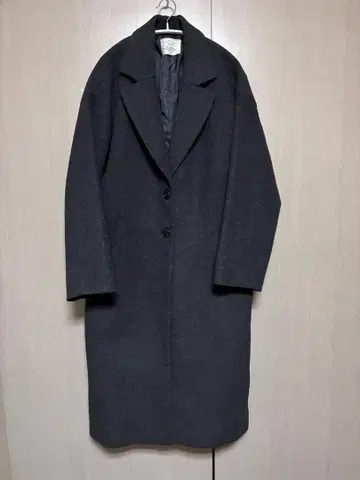 새상품급 Ungrid 언그리드 롱 코트 체스터 코트