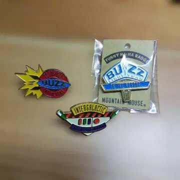 버즈 라이트이어 핀 배지 3개 세트