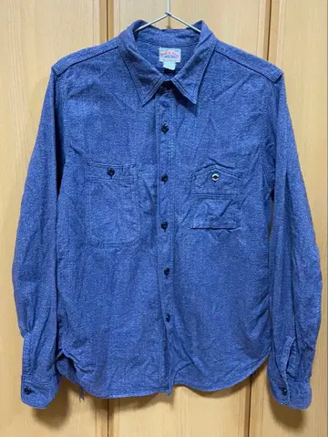 The REAL McCOY'S 8HOUR UNION 샴브레이 셔츠