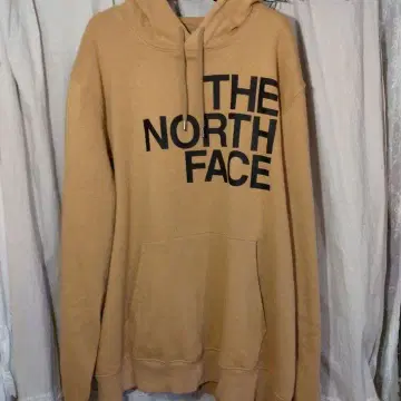 THE NORTH FACE 베이지 후드티