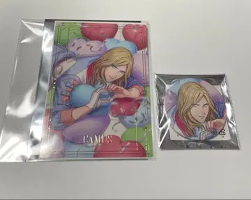 우타프리 카뮤 클리어 카드 캔뱃지 AGF