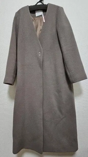 LAGUNAMOON 브라운 롱 코트