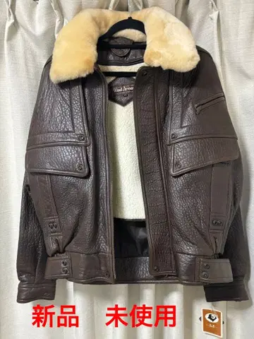 가죽 전문점 NICHIWA 무스탕 플라이트 자켓