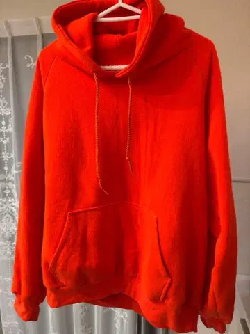 CHILL-BUSTER 오렌지 후드티 L 사이즈