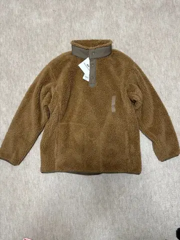 UNIQLO 화이트 마운티니어링 플리스 자켓