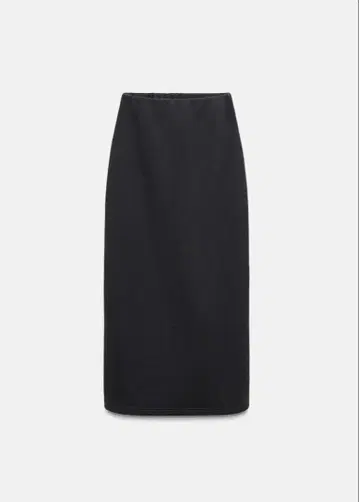 ZARA 플러시 저지 스커트 카본 사이즈 S 새상품