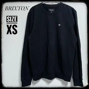 BRIXTON 브릭스톤 맨투맨 트레이닝복 BLACK 사이즈 XS