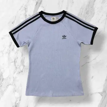 adidas 스트라이프 반팔 T셔츠 택 포함 새상품