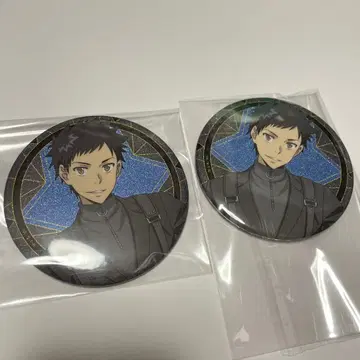 REBORN 리본 AGF BIG 글리터 캔뱃지 야마모토 다케시