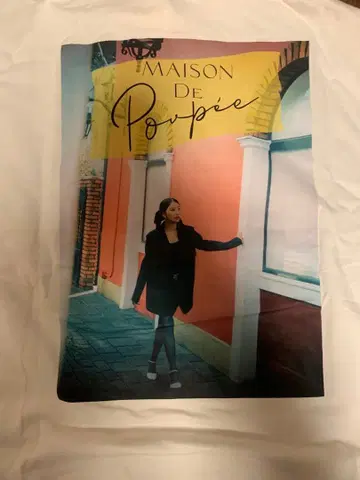 타마이 시오리 Maison de Poupee 하프 지퍼 후드티 XL